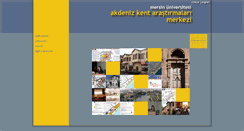Desktop Screenshot of akkent.mersin.edu.tr