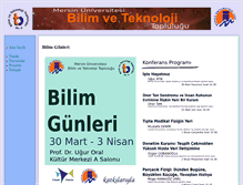 Tablet Screenshot of biltek.mersin.edu.tr