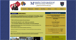 Desktop Screenshot of denizcilik.mersin.edu.tr
