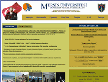 Tablet Screenshot of denizcilik.mersin.edu.tr